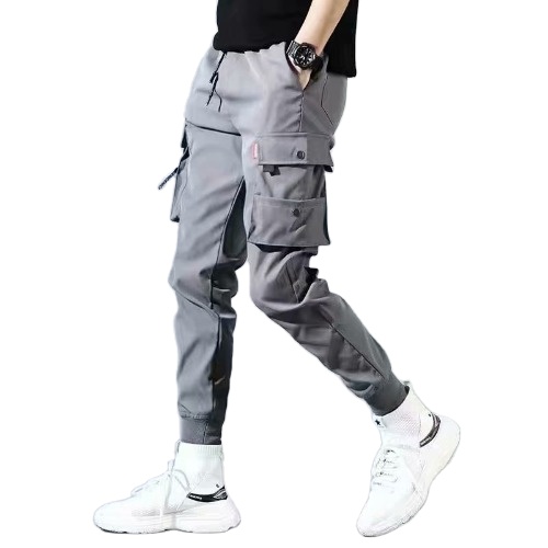 Autumn Cargo Pants Multiple Pockets Trousers Hop Harem Pants Sports Trouser Casual Jogger Men Sweatpants 