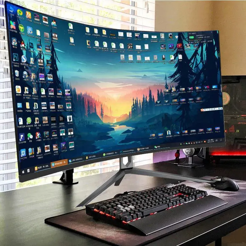 Oem 19 20 21.5 22 24 27 32 Inch Pc Led Gamer Borderless Display Monitors 144hz 165hz Computer Desktop Gaming 2k 4k Lcd Monitor 