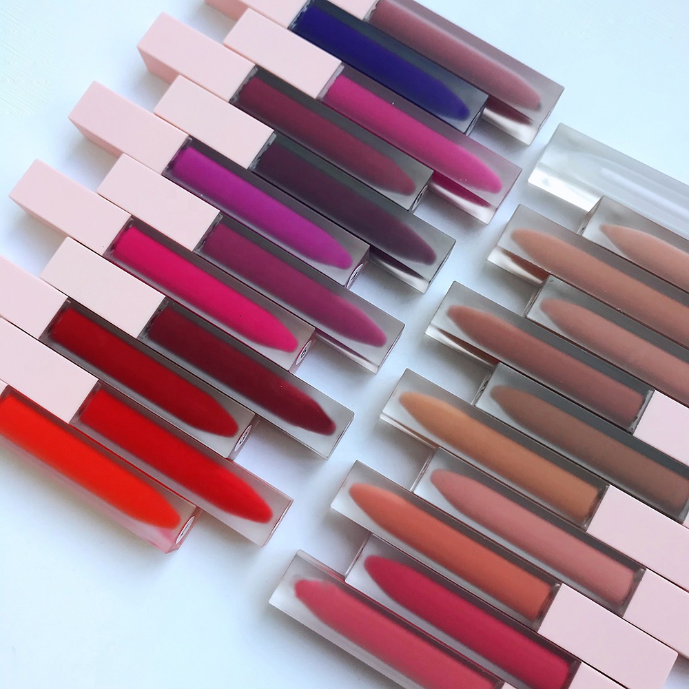 Cosmetics Vendors Wholesale Private Label Lipgloss No Logo Clear Lipgloss Waterproof Long Lasting 