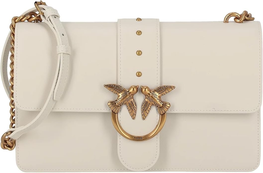 Bolsos Mujer Blanco Bolso bandolera con logotipo Love Birds Diamond Cut