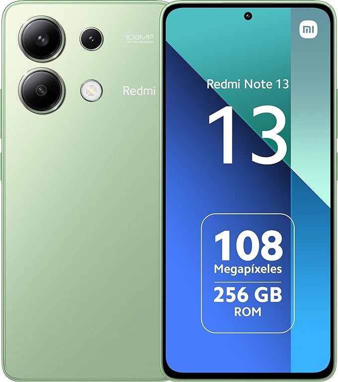 Smartphone Xiaomi Redmi Note 13 6.67" Double SIM 256 Go Vert